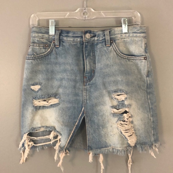 We The Free denim skirt - Picture 1 of 3